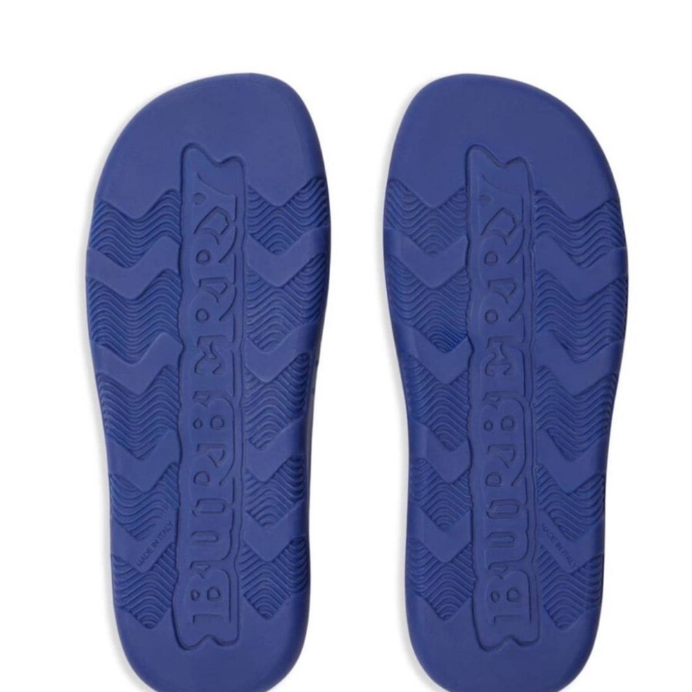 Burberry Blue Knight Clogs - Picture 6 of 8